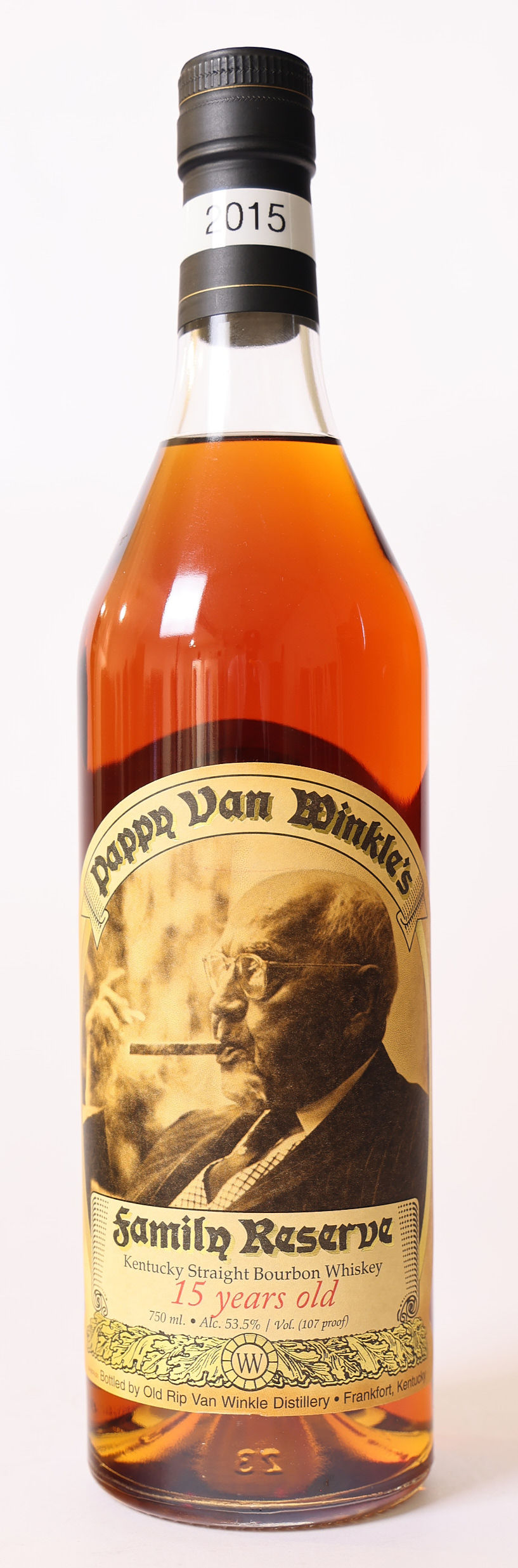 Pappy Van Winkle 15yr Bourbon 2015 | Family Reserve Whiskey